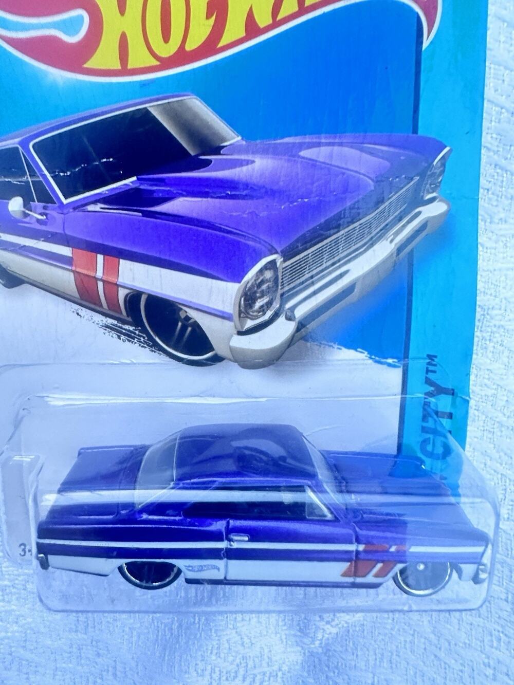 Hot Wheels 2014 HW City '66 Chevy Nova #3/4 MIssion Madness New H3